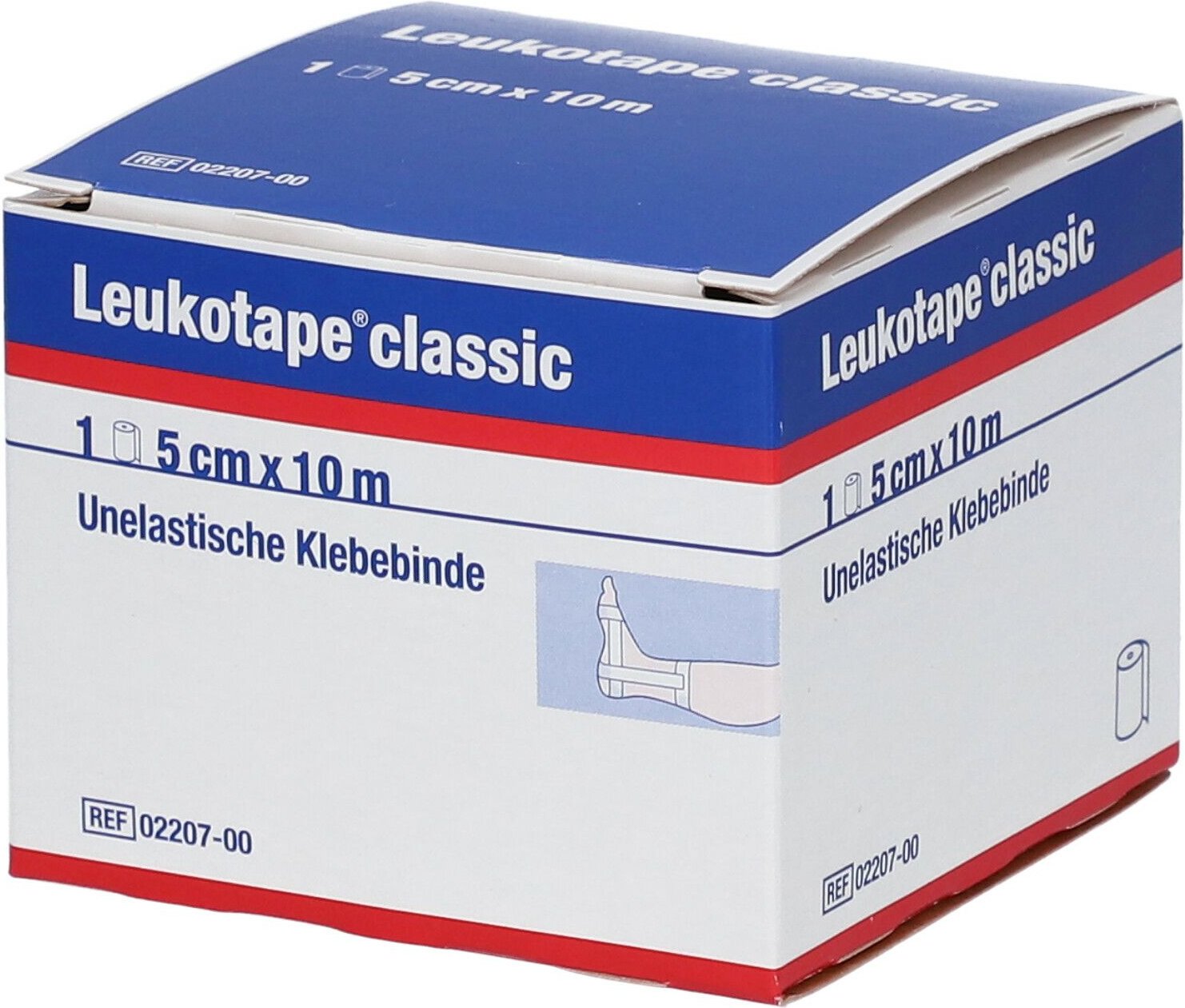 Leukotape Classic 5 cmx10 m weiß 1 St Binden