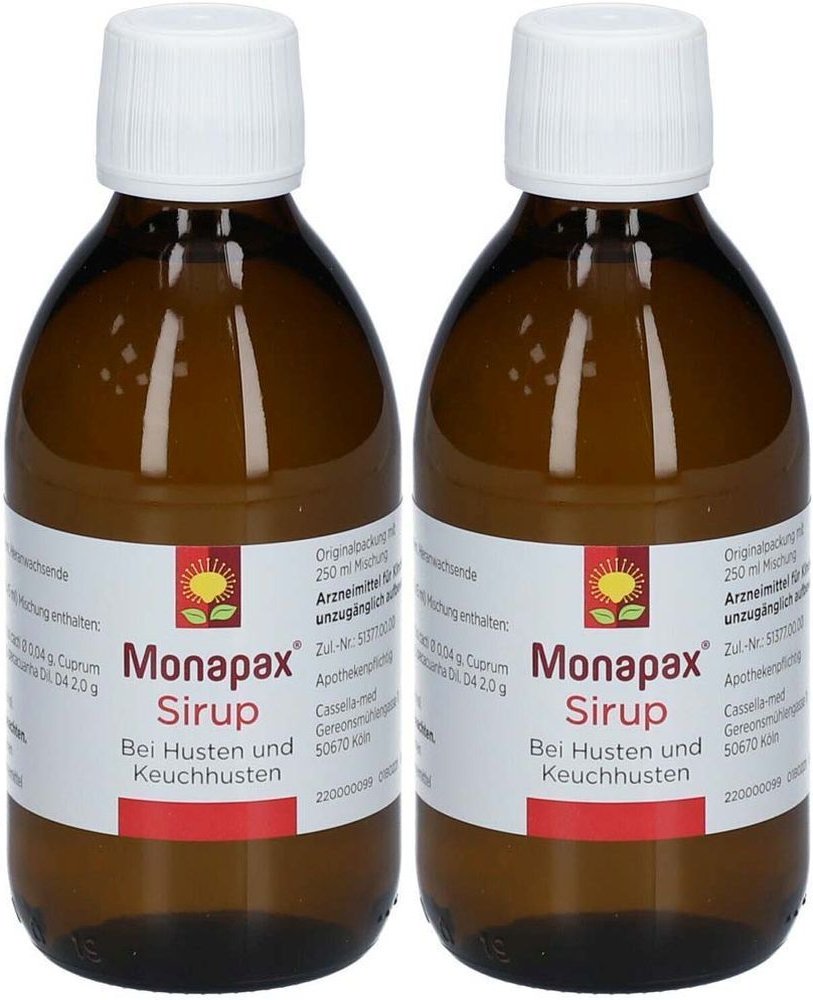 Monapax Sirup Doppelpack 2x250 ml