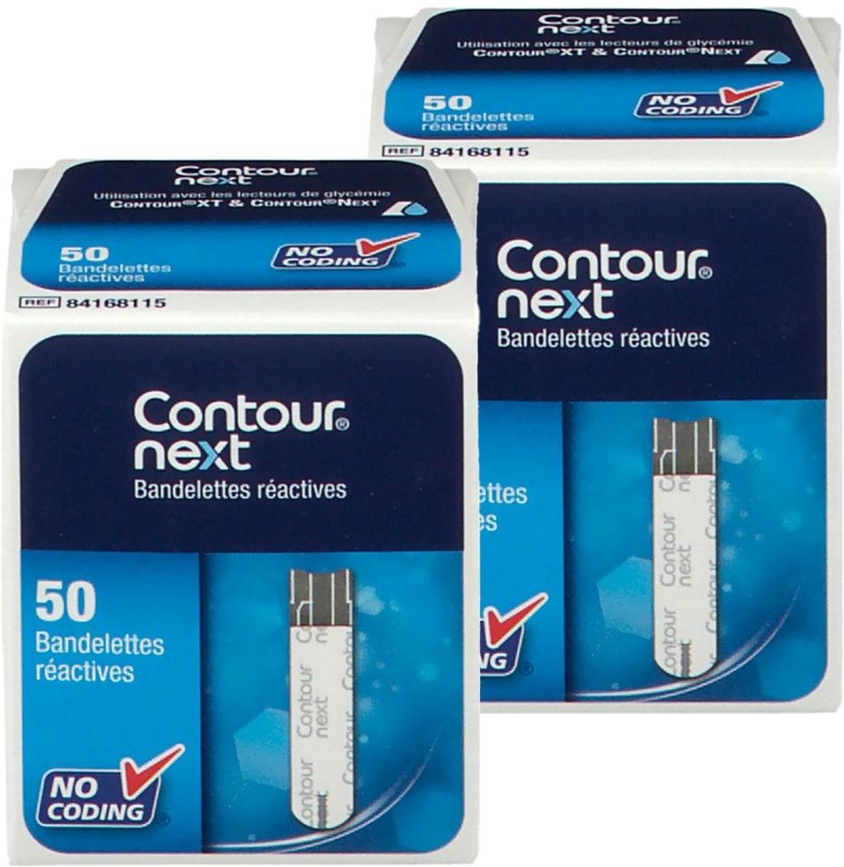 Contour Next Sensoren Teststreifen Doppelpack 2x50 St