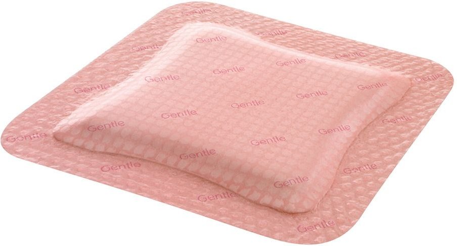 Allevyn Gentle Border 12,5x12,5 cm Schaumverb. 5 St Verband