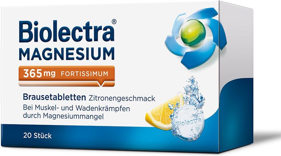 Thumbnail - Biolectra MAGNESIUM 365 mg fortissimum Brausetabletten Orangengeschmack