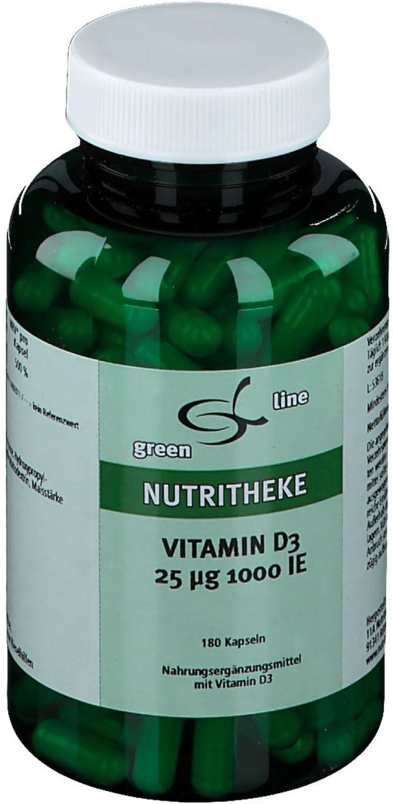 Vitamin D3 25 µg 1.000 I.E. Kapseln