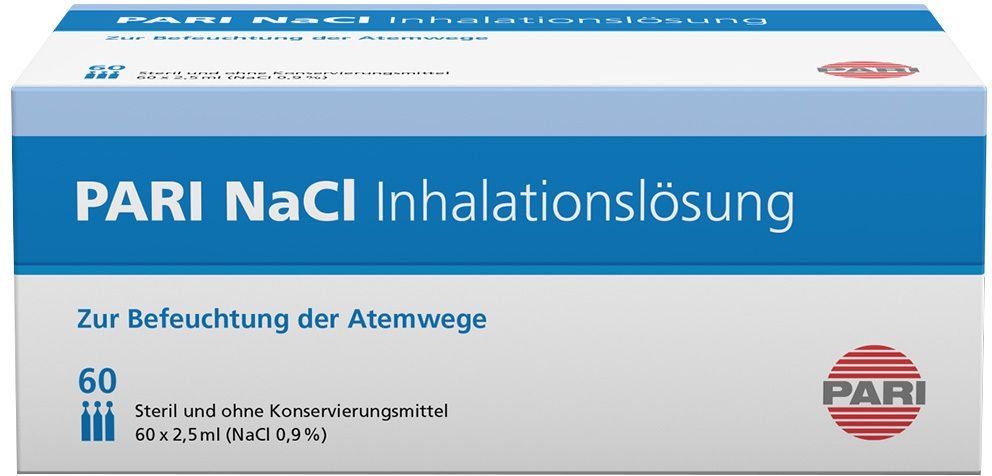 Thumbnail - Pari NaCl Inhalationslösung Ampullen 60x2,5 ml