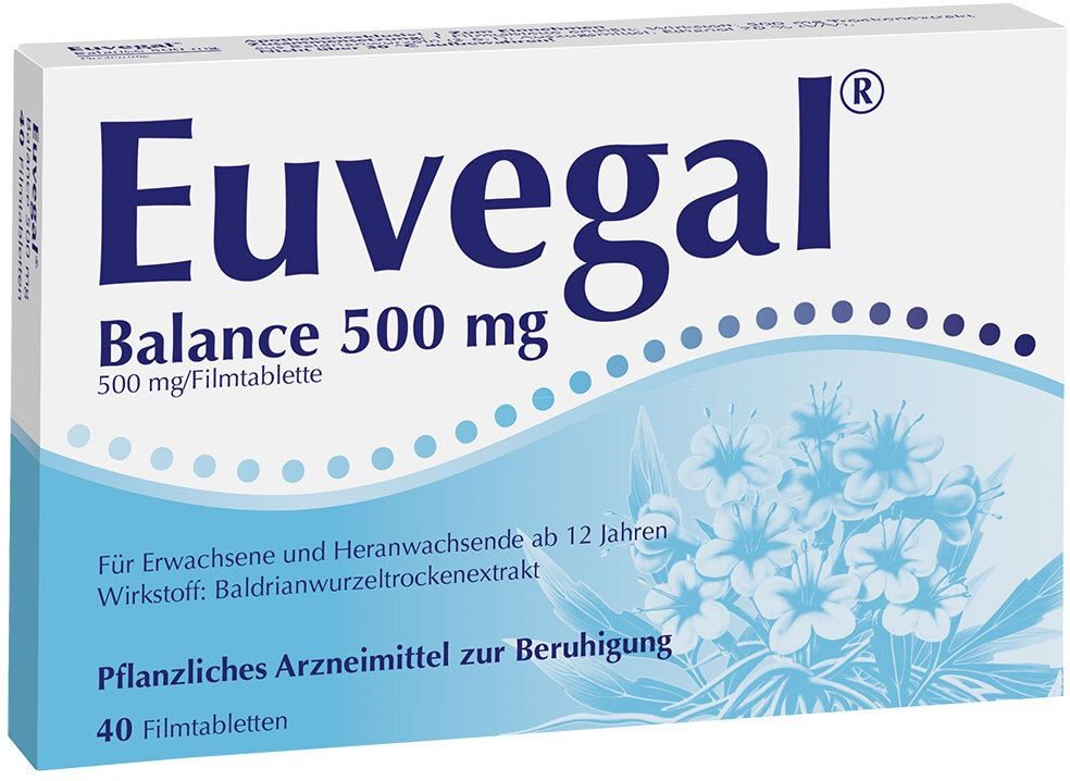 Euvegal Balance 500 mg Filmtabletten 40 St