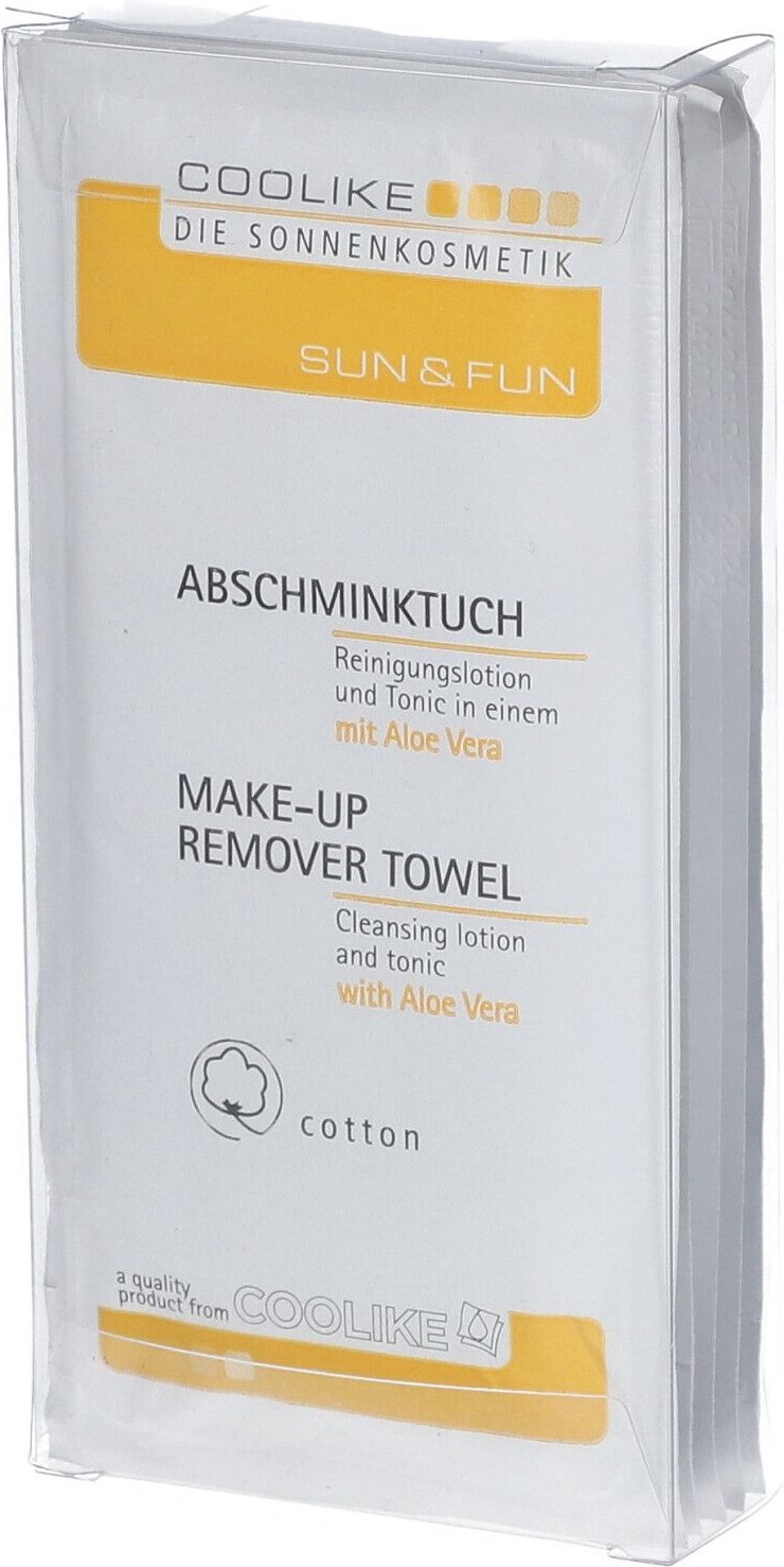 Coolike Abschminktücher S+F 5 St Tücher