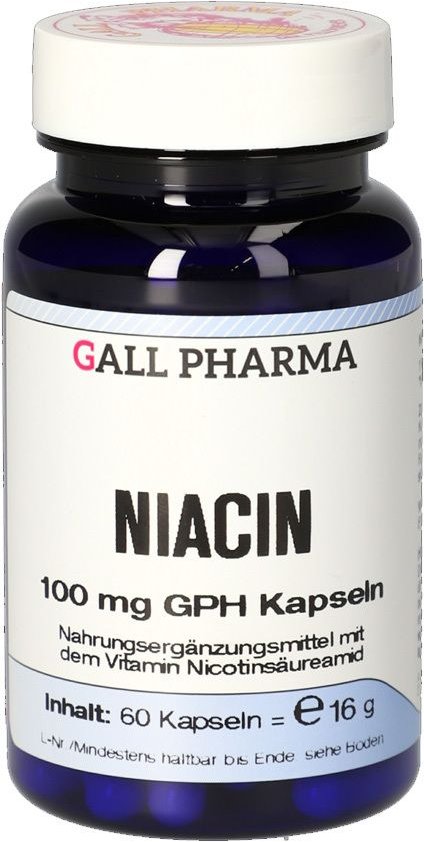 Niacin 100 mg GPH Kapseln 120 St