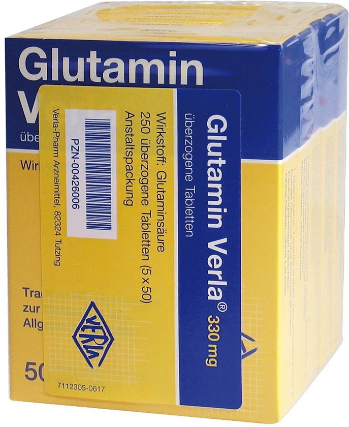 Glutamin Verla überzogene Tabletten 250 St Überzogene