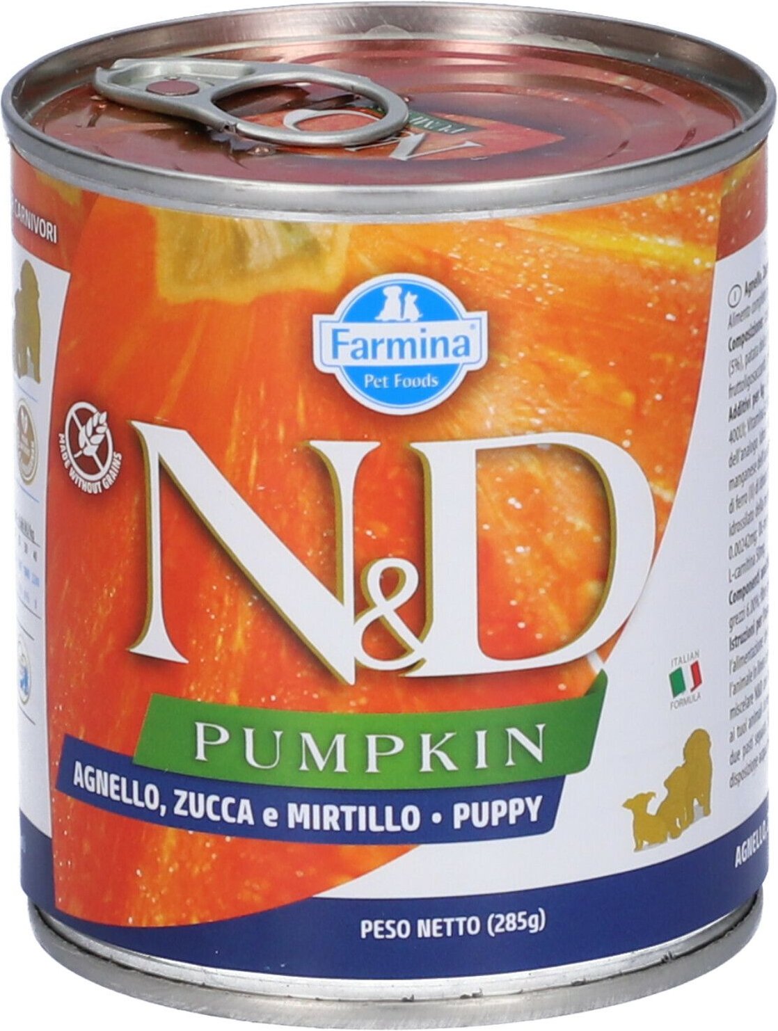 N&D DOG Lamb&Pump&Blueb Pu285G 285 g Futter