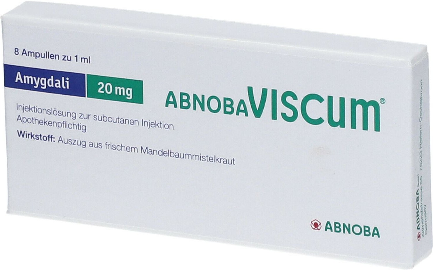 Abnobaviscum Amygdali 20 mg Ampullen 8 St