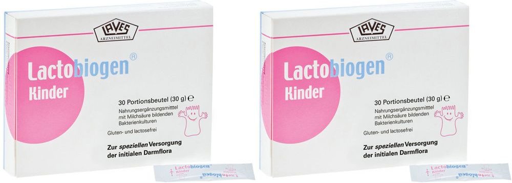 Thumbnail - 2x Lactobiogen Kinder Beutel 2x30 St