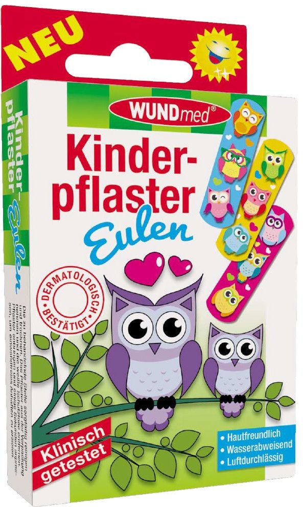 Thumbnail - Kinderpflaster Eulen 10 St Pflaster