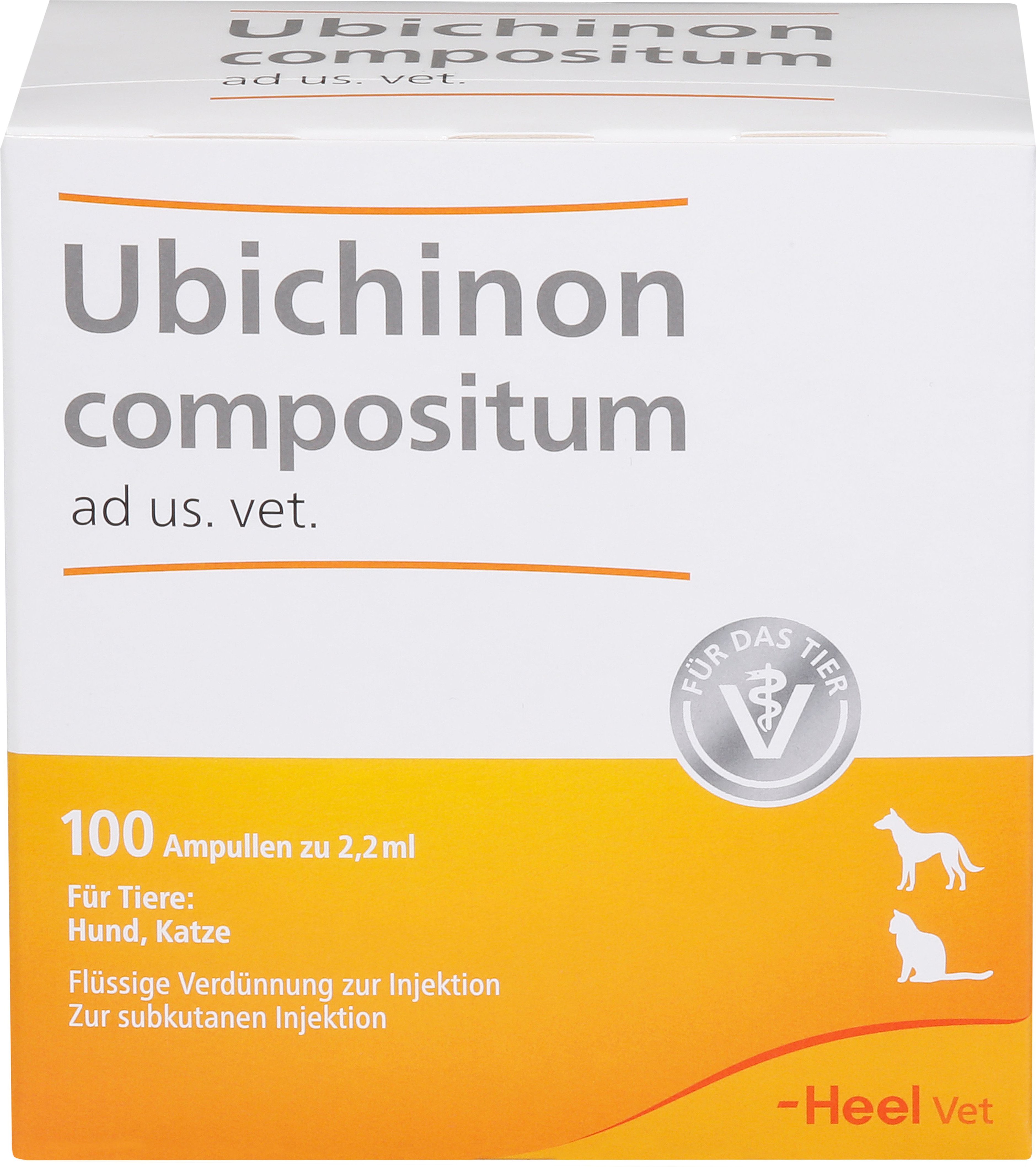 Ubichinon compositum ad us.vet.Ampullen 100 St Ampullen