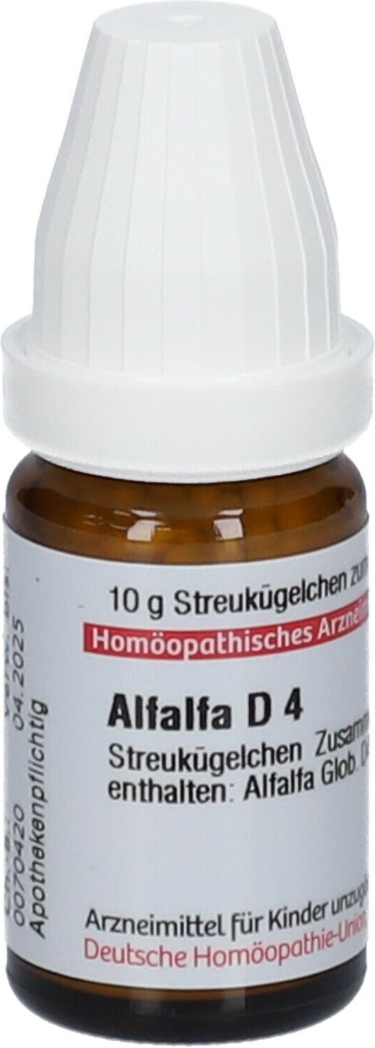 Alfalfa D 4 Globuli 10 g