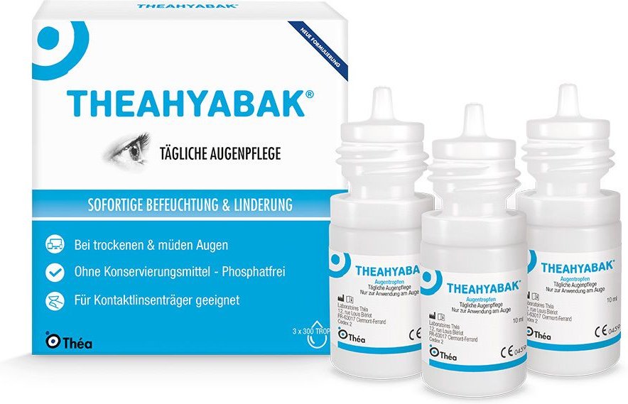 Theahyabak Augentropfen 3x10 ml