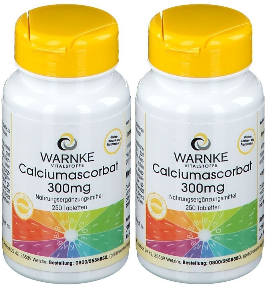 Calciumascorbat 300 mg Tabletten 2x 2x250 St