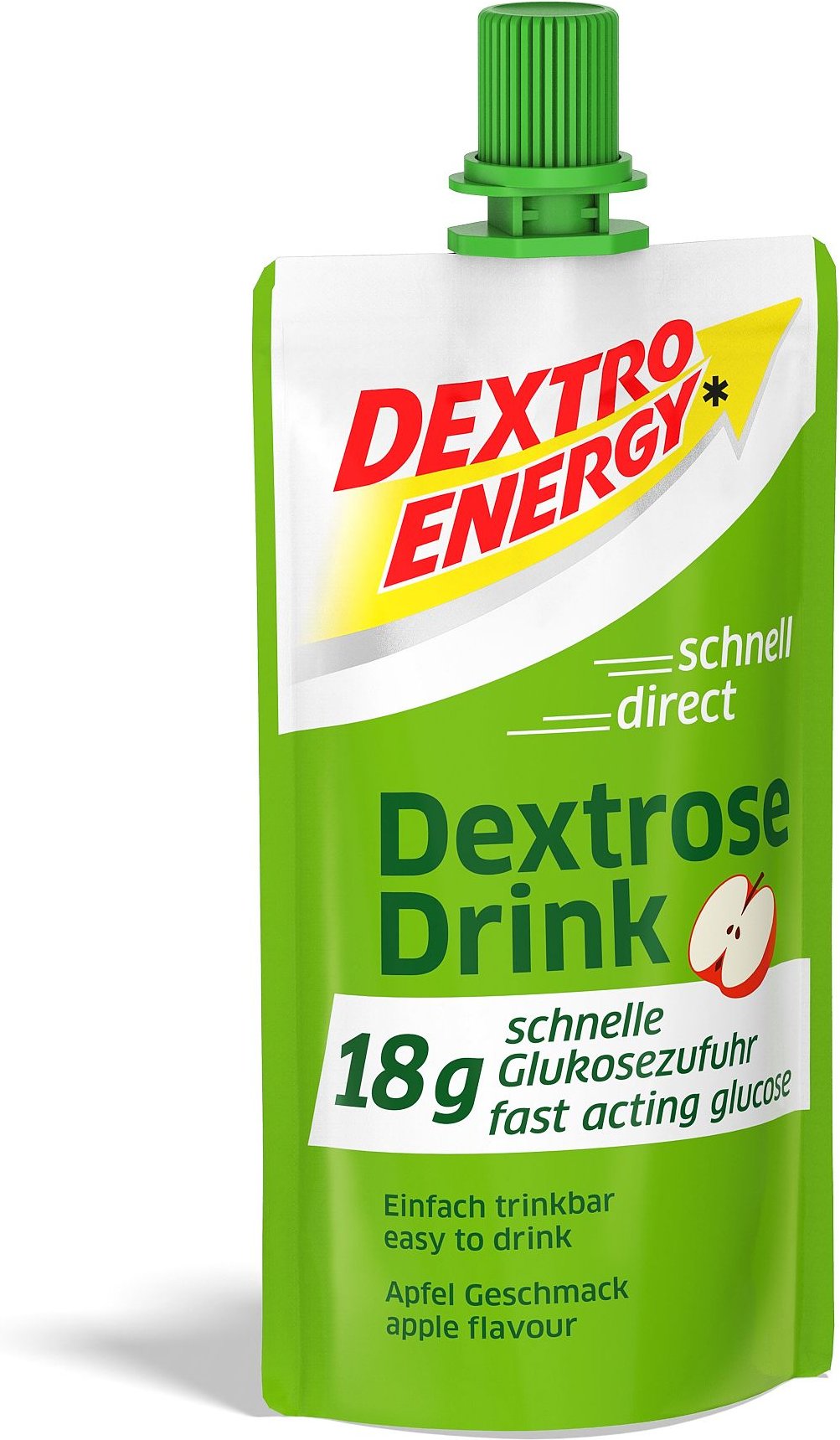 Thumbnail - Dextro Energy Apfel Dextrose Drink Zehnerpack 10x50 ml Täfelchen