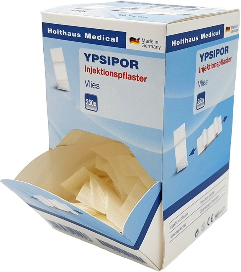 Injektionspflaster groß 2x6 cm 250 St Pflaster