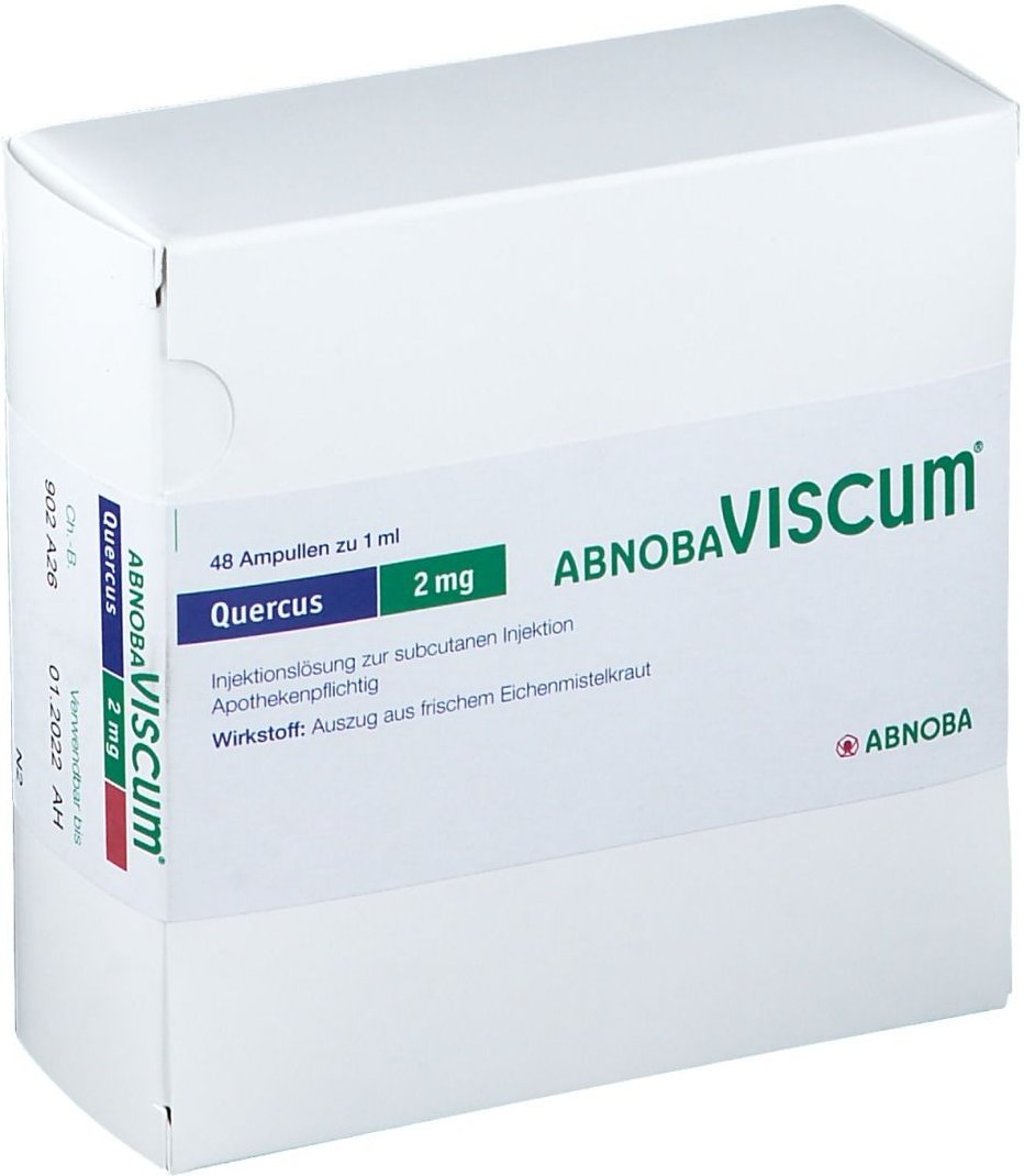 Abnobaviscum Quercus 2 mg Ampullen 48 St
