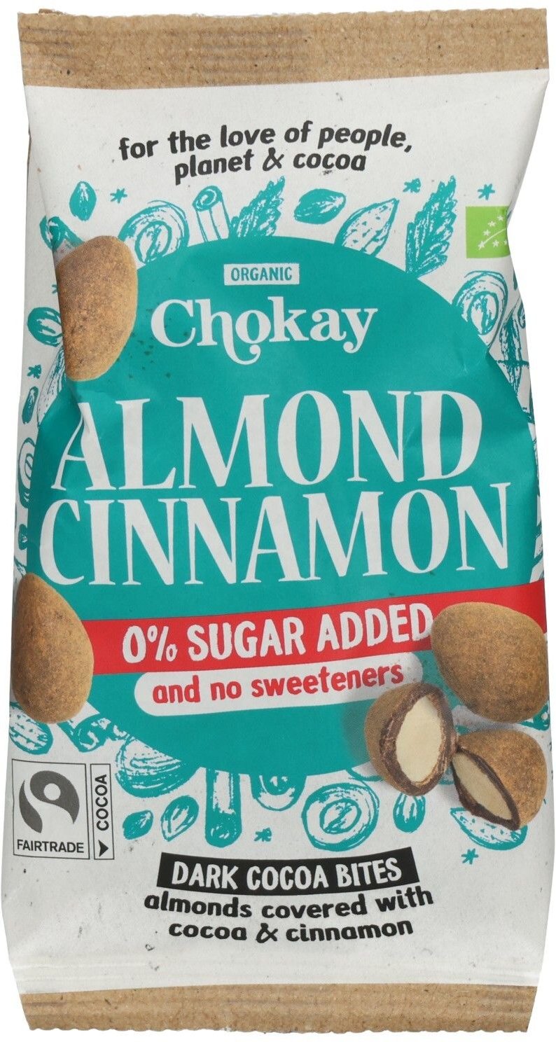 Chokay - Bites Almond Cinnamon FairTrade, 85g 85 g Schokolade