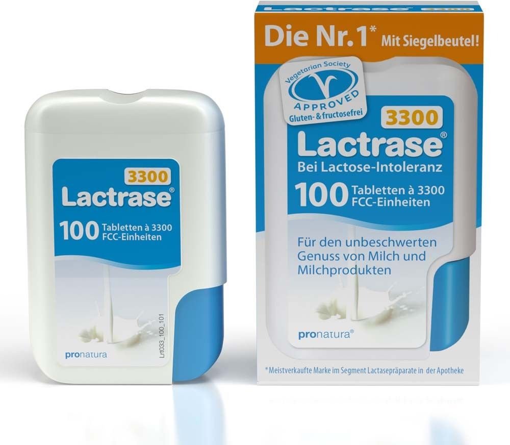 Lactrase 3.300 FCC Tabletten im Klickspender 100 St