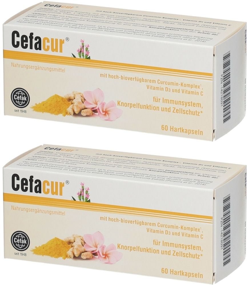 Cefacur Hartkapseln 2x 2x60 St