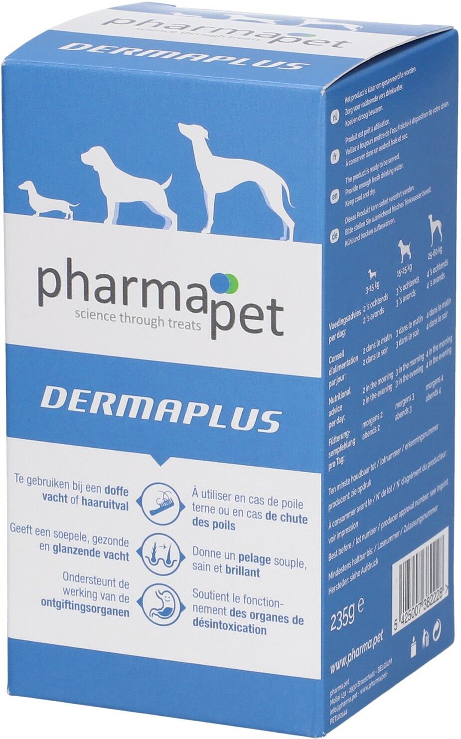 Pharma Pet Dermaplus 235 g Tabletten
