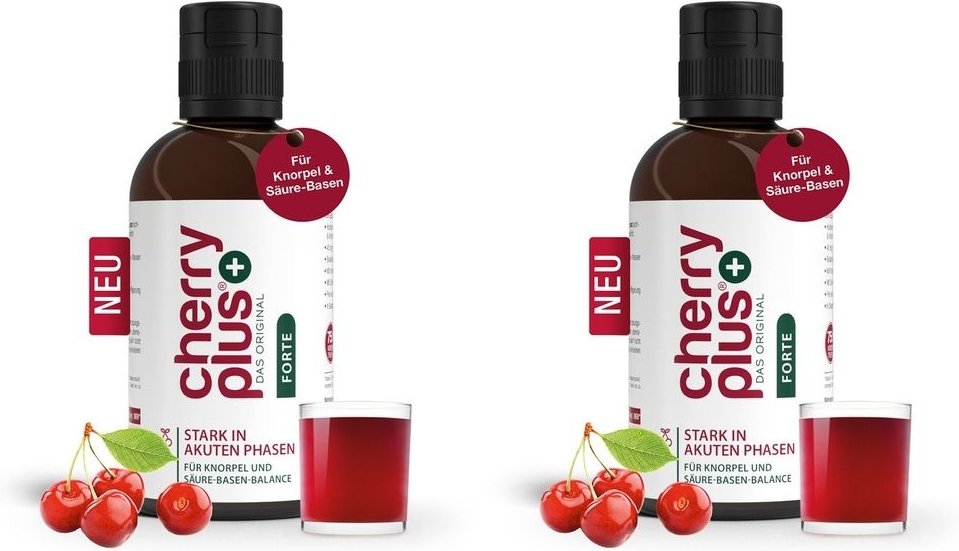 Cherry Plus Forte Liquid Polyphenole Vit.C Zink 2x 2x200 ml Konzentrat