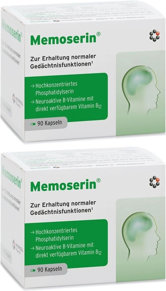 Memoserin Kapseln 2x 2x90 St