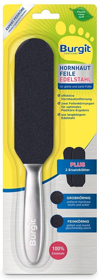 Burgit Hornh.feile Edelstahl 1 St Feile