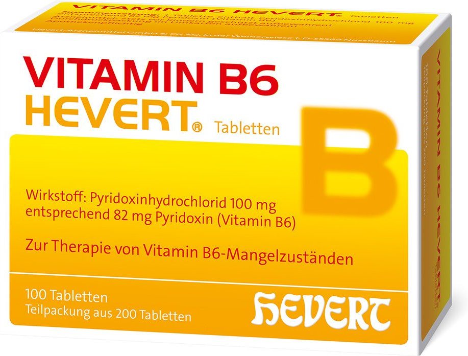 Vitamin B6 Hevert Tabletten 200 St