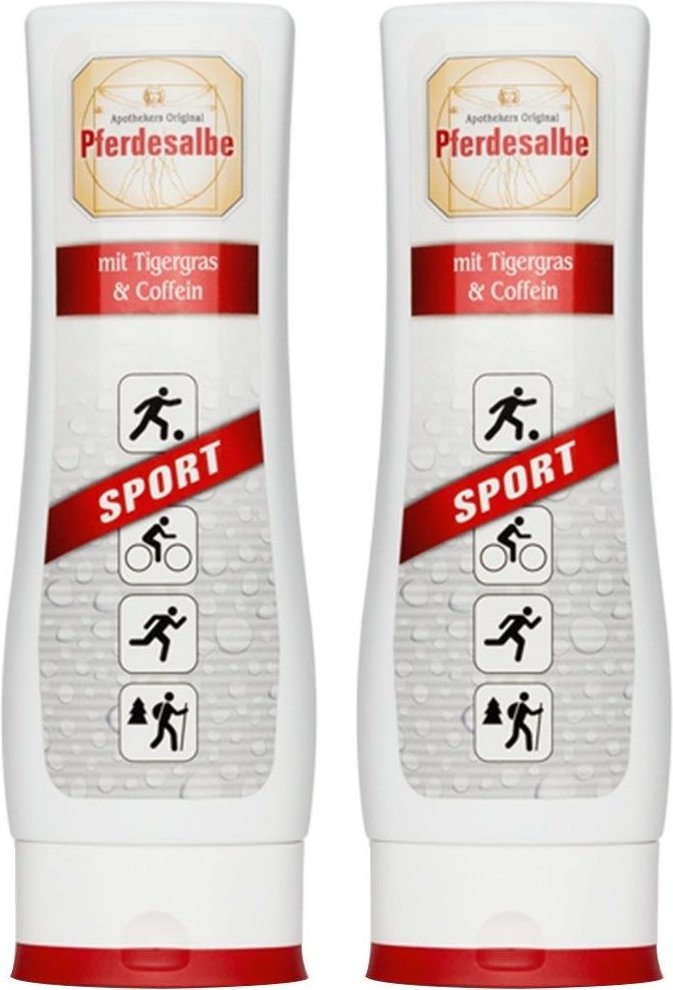Pferdesalbe Apothekers Original Sport m.Coffein 2x 2x250 ml Gel