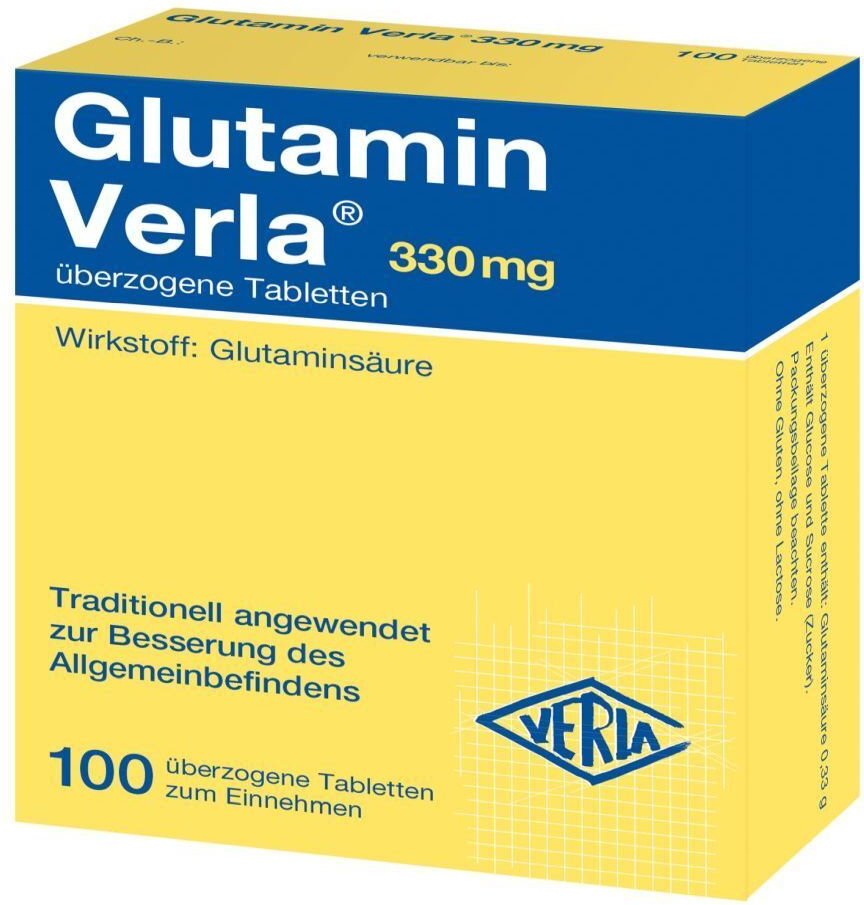 Glutamin Verla überzogene Tabletten