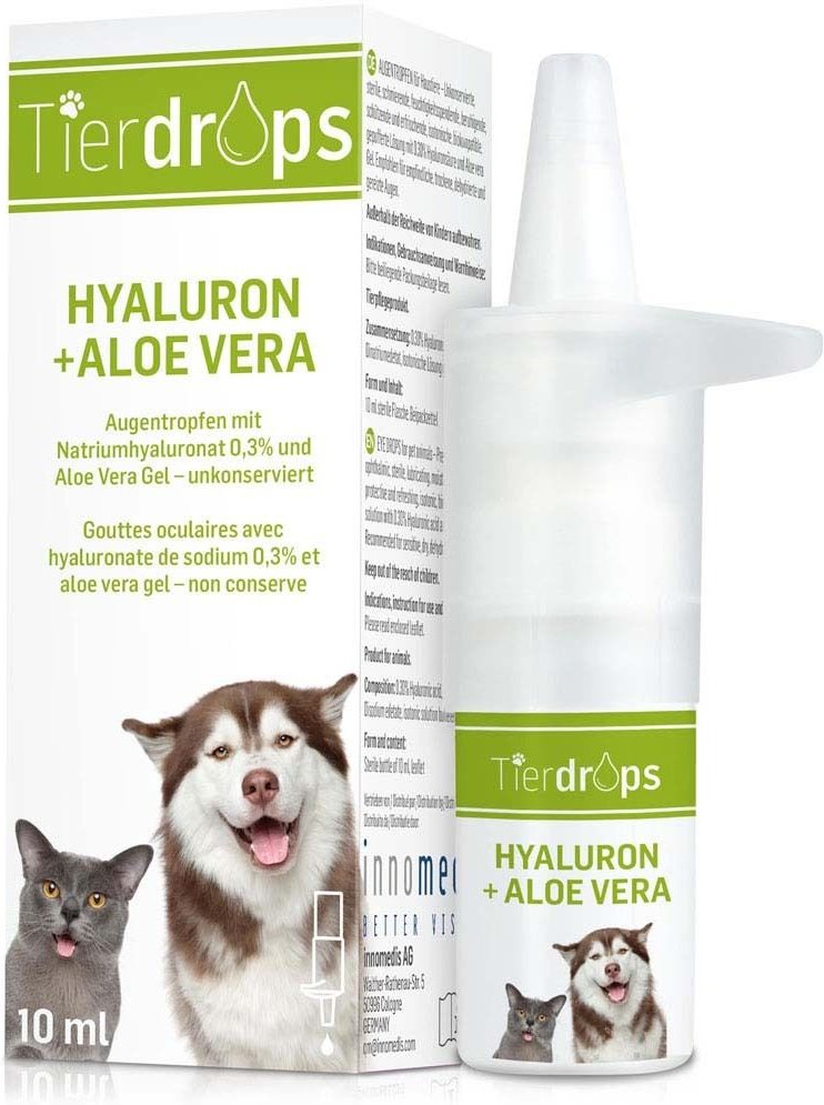 Tierdrops Hyaluron + Aloe Vera 10 ml Tropfen