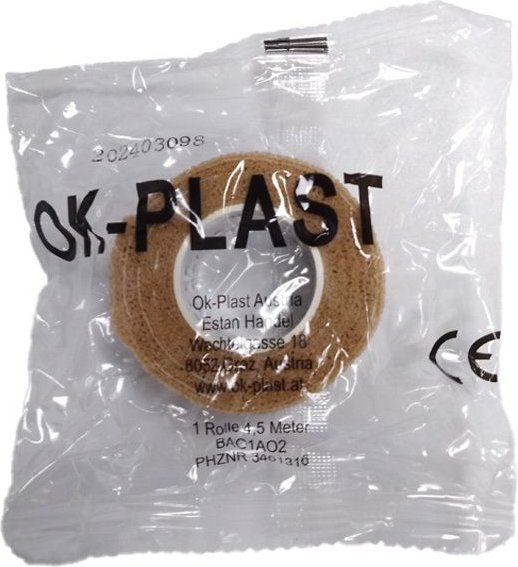Ok-Plast Pfl+Finvb 2,5 Natur 1 St Pflaster
