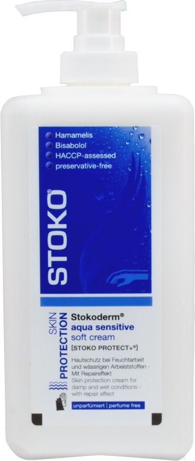 Stokoderm aqua sensitive Hautschutz Creme 500 ml