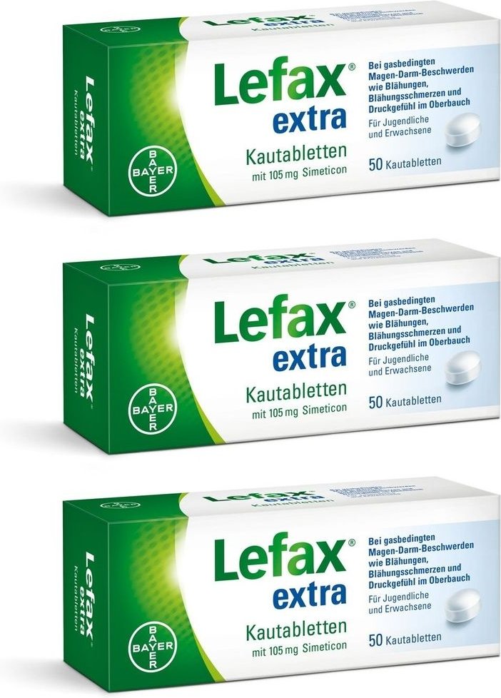 Lefax extra Kautabletten x3 3x50 St