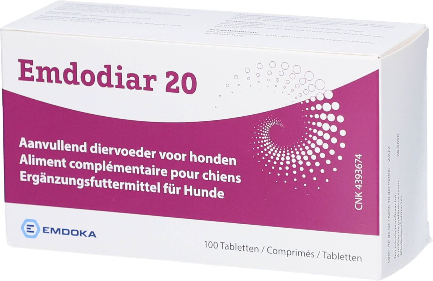 Emdodiar 20 100 St Tabletten
