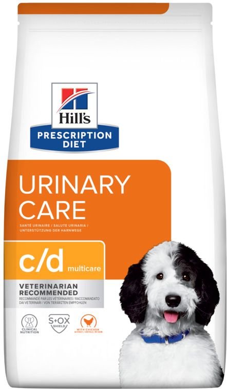 Hill's Prescription Diet Canine Urinary Care C/D Multicare 4 kg Pellets