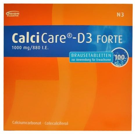 Calcicare D3 forte Brausetabletten