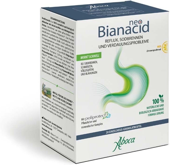 NEO Bianacid Granulatbeutel Zitronengeschmack 20 St Granulat