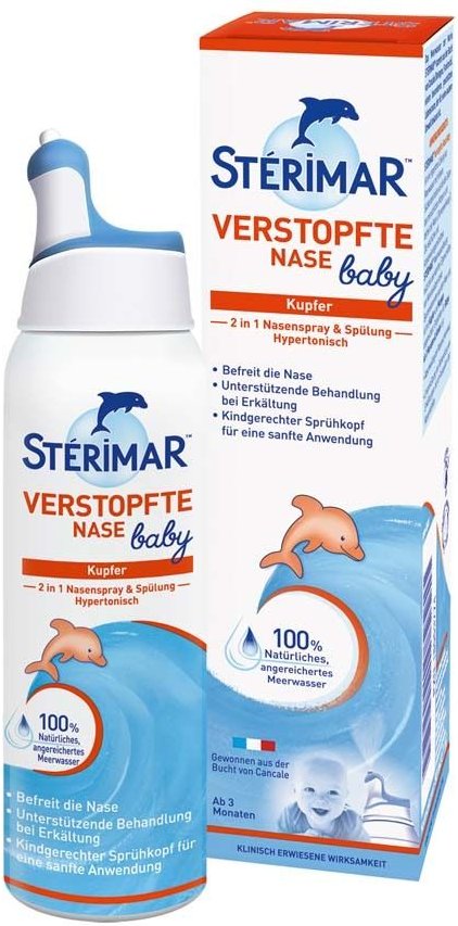 Sterimar Nasenspray verstopfte Nase Baby ab 3 Mon. 100 ml