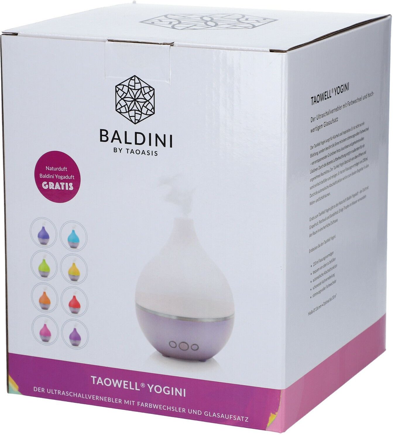 Taowell Yogini mit 5 ml Baldini Duftkomposition