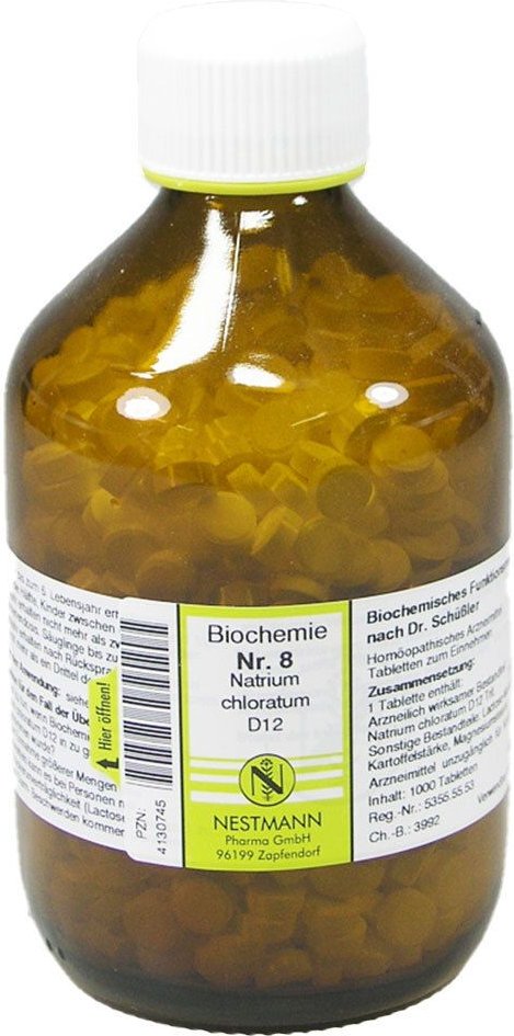 Biochemie 8 Natrium chloratum D 12 Tabletten 1000 St