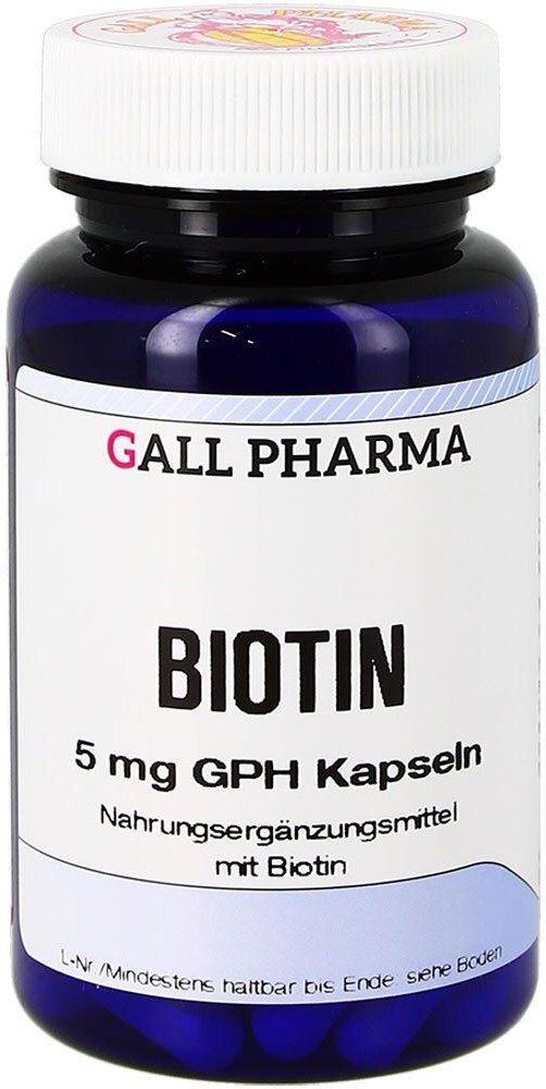 Biotin 5 mg GPH Kapseln 30 St