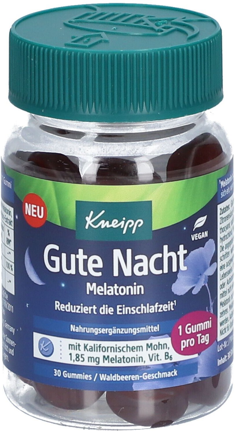 Kneipp Gute Nacht Gummies 30 St Gummibärchen