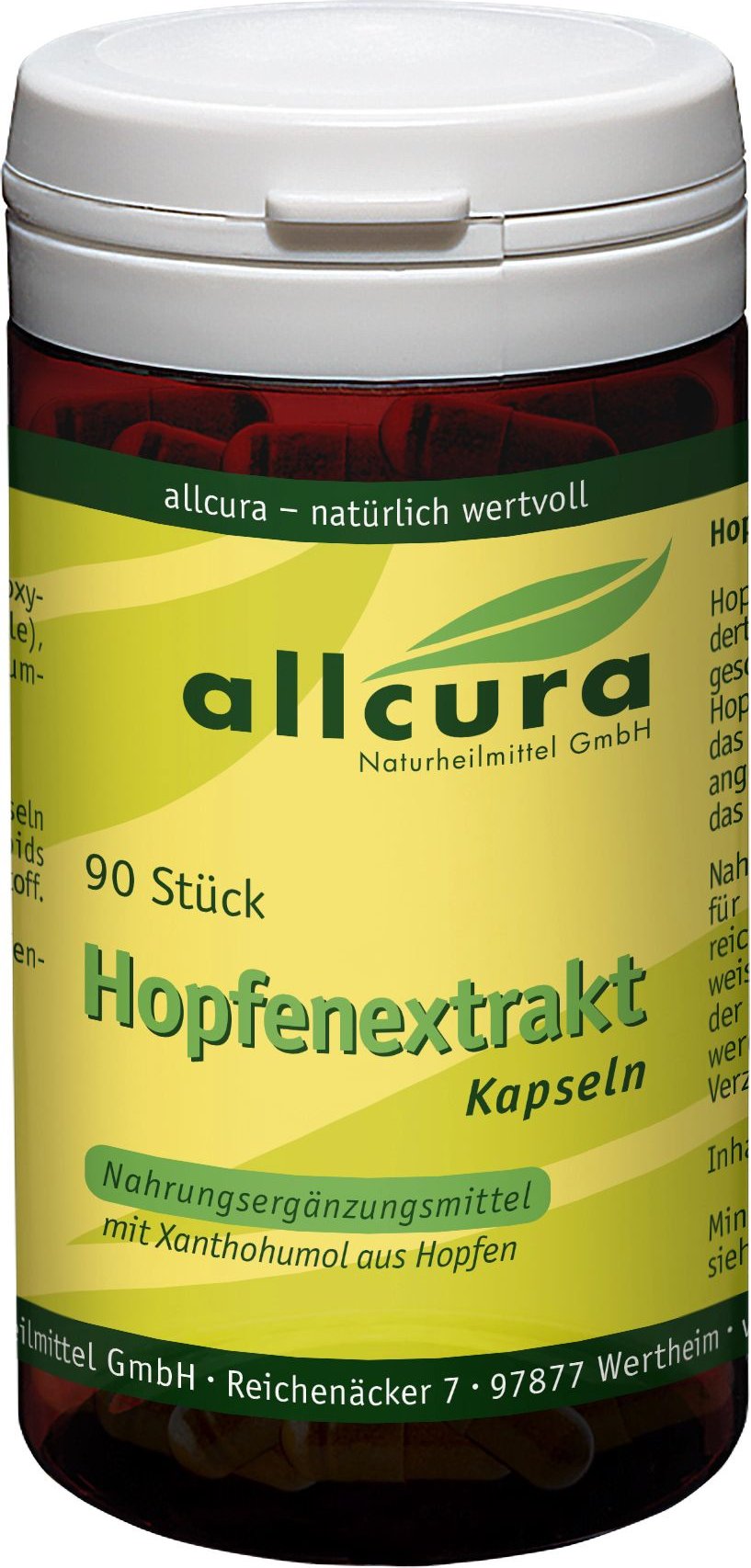 Hopfenextrakt Kapseln 90 St