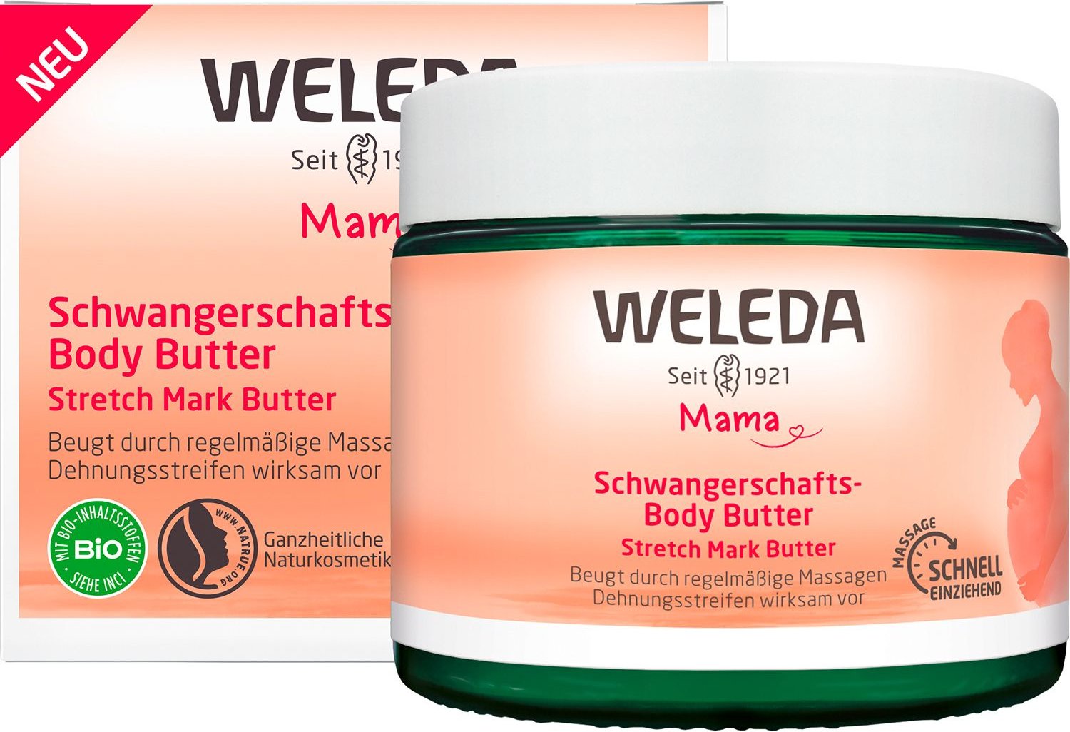 Weleda Schwangerschafts-Bodybutter 150 ml Creme