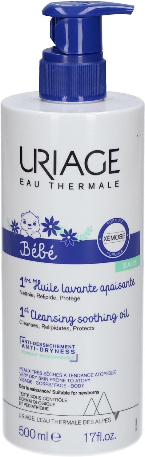 Uriage Baby 1ste Verzachtende Wasolie 500 ml Öl
