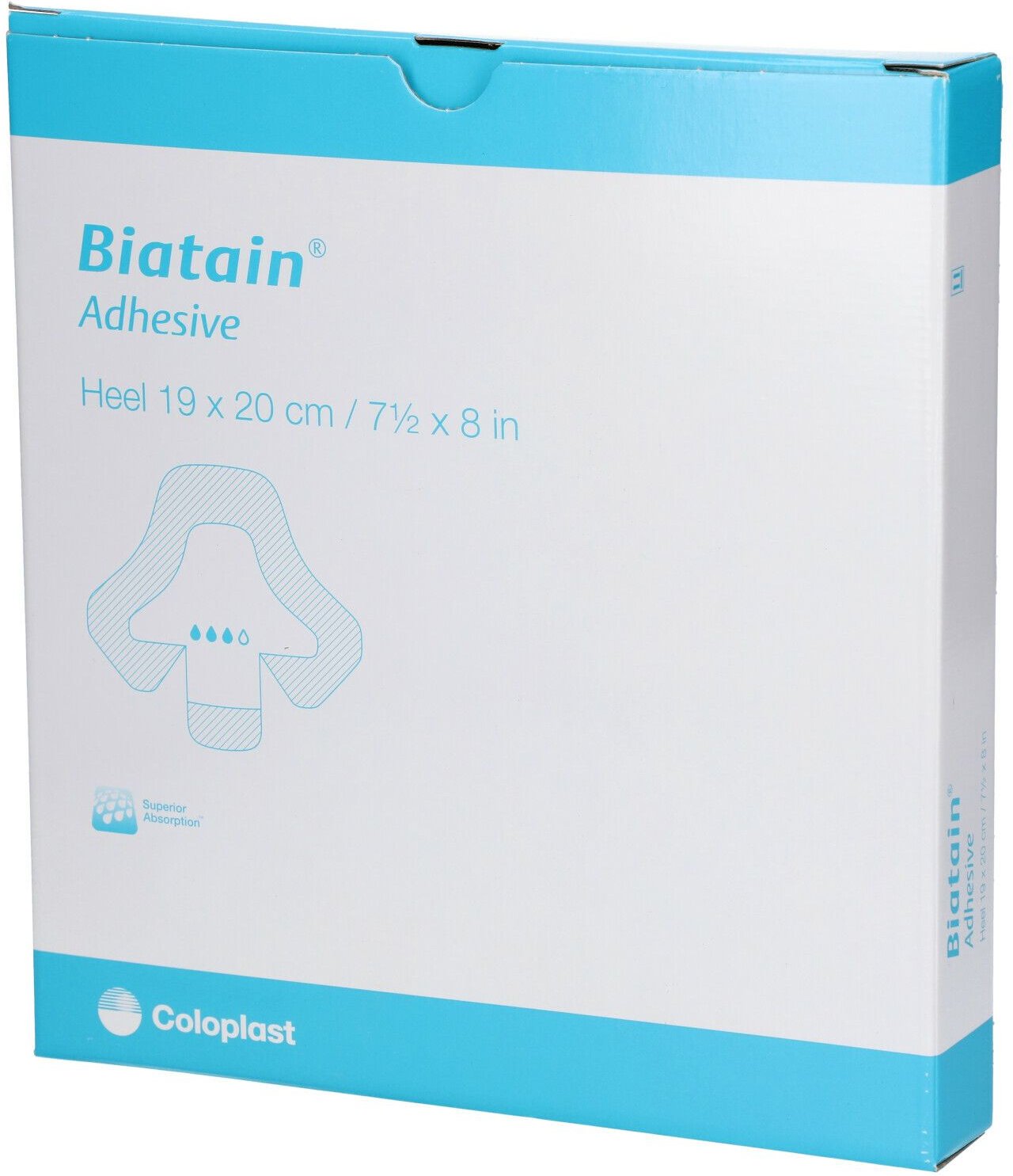 Biatain Schaumverband Ferse 19x20 cm 5 St Verband