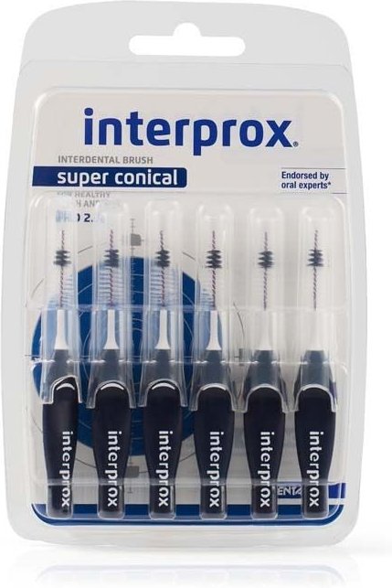 Thumbnail - Interprox super conical blau Interdentalbürste 6 St Zahnbürste